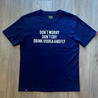 Bros Tee Message size L navy wtaps dcdt daiwa human made nbhd fog lv