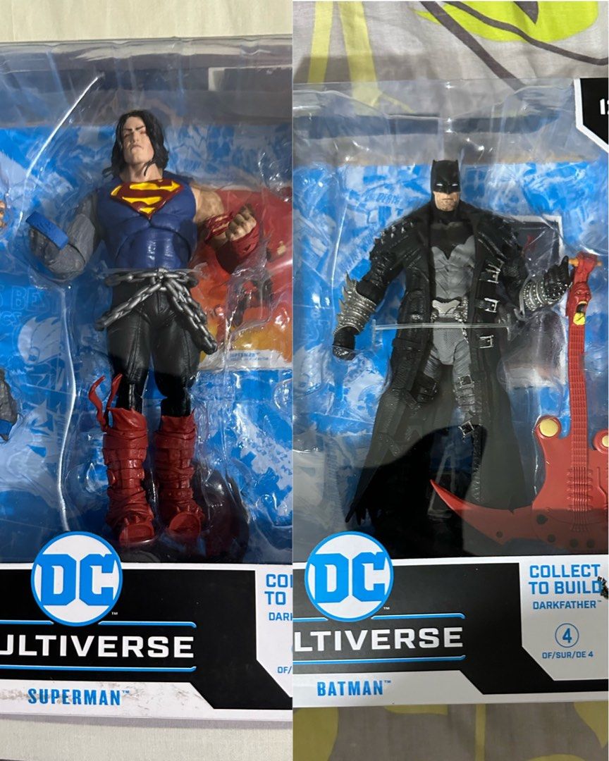 DC Multiverse Comic Dark Nights: Death Metal Build-A Darkfather - Set