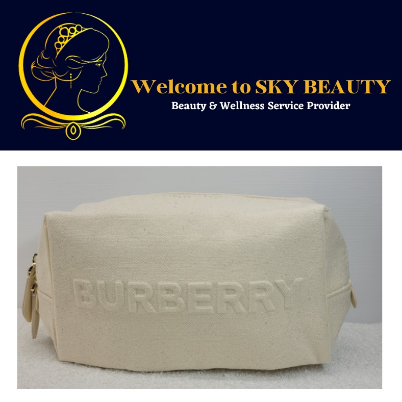 Cloth mini bag Burberry Beige in Cloth - 36047925