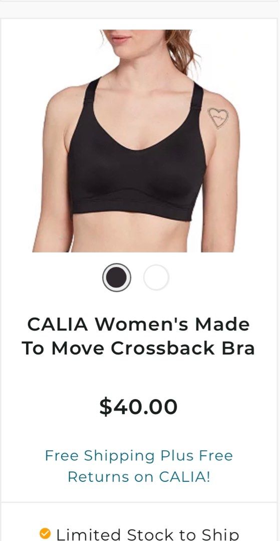 Calia Sportbra S, Women's Fashion, New Undergarments & Loungewear on  Carousell