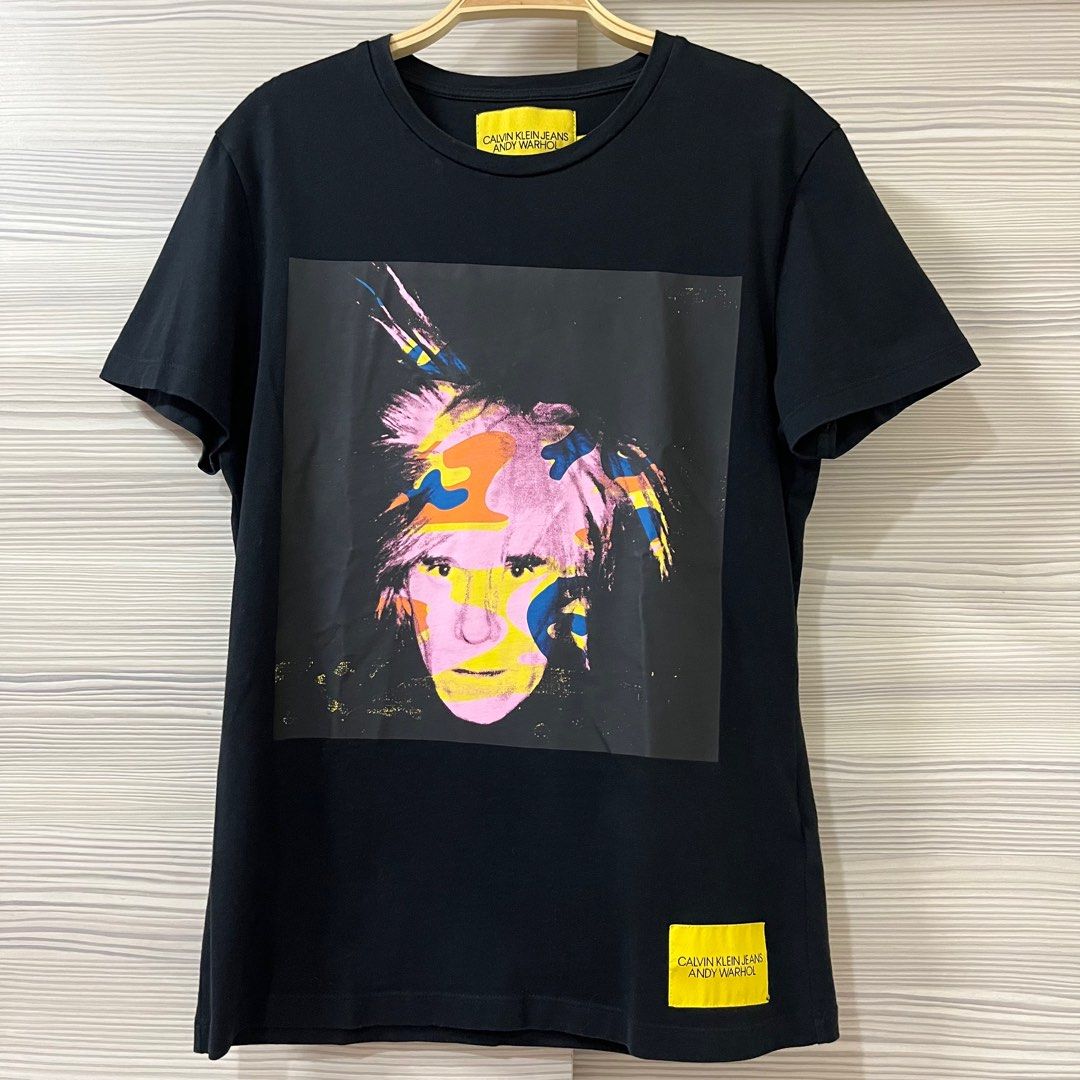 Calvin klein andy clearance warhol t shirt