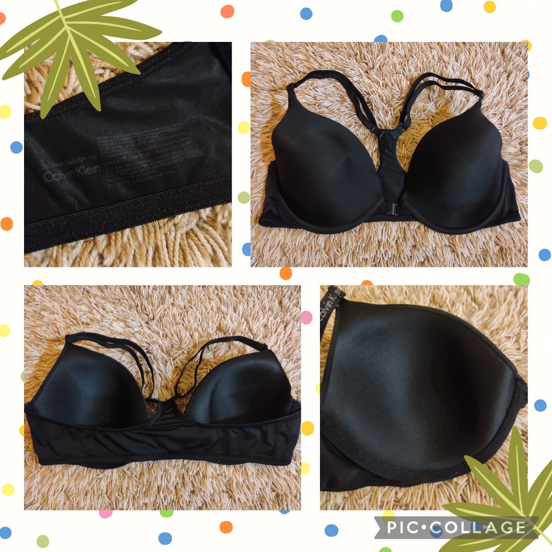 Calvin Klein Racerback Bra 34B, Women's Fashion, Undergarments & Loungewear  on Carousell