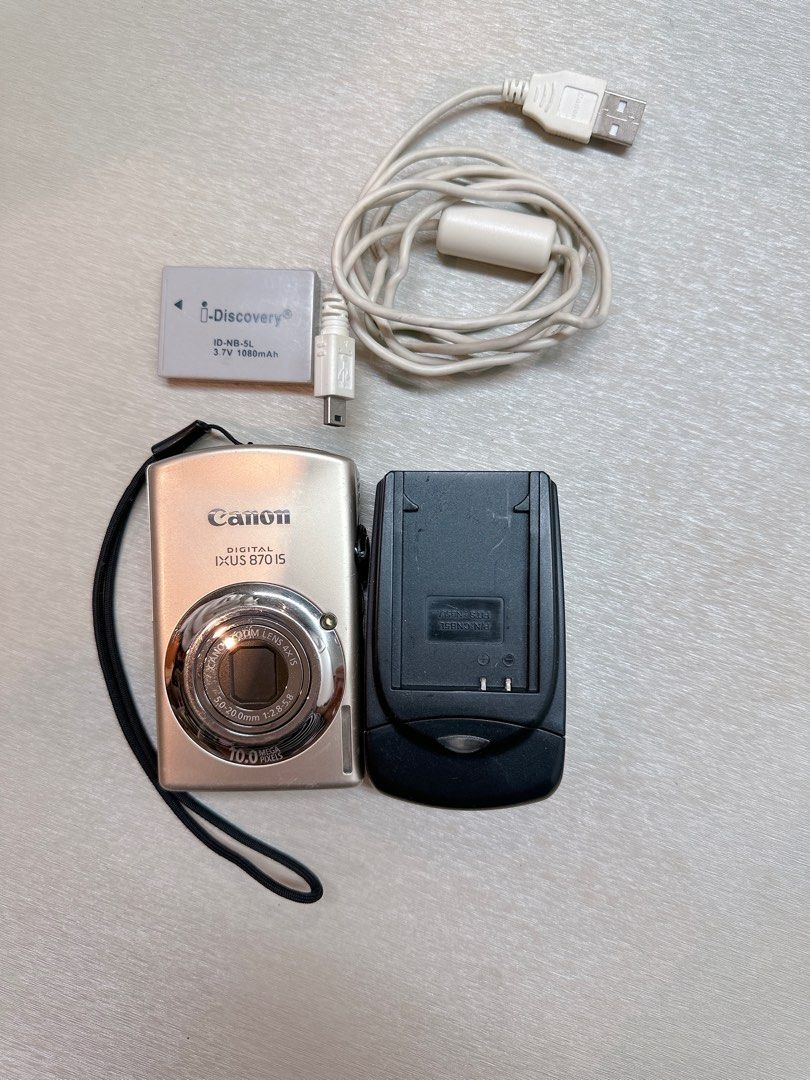Canon Digital IXUS 870 IS (10 MP), Photography, Cameras on Carousell