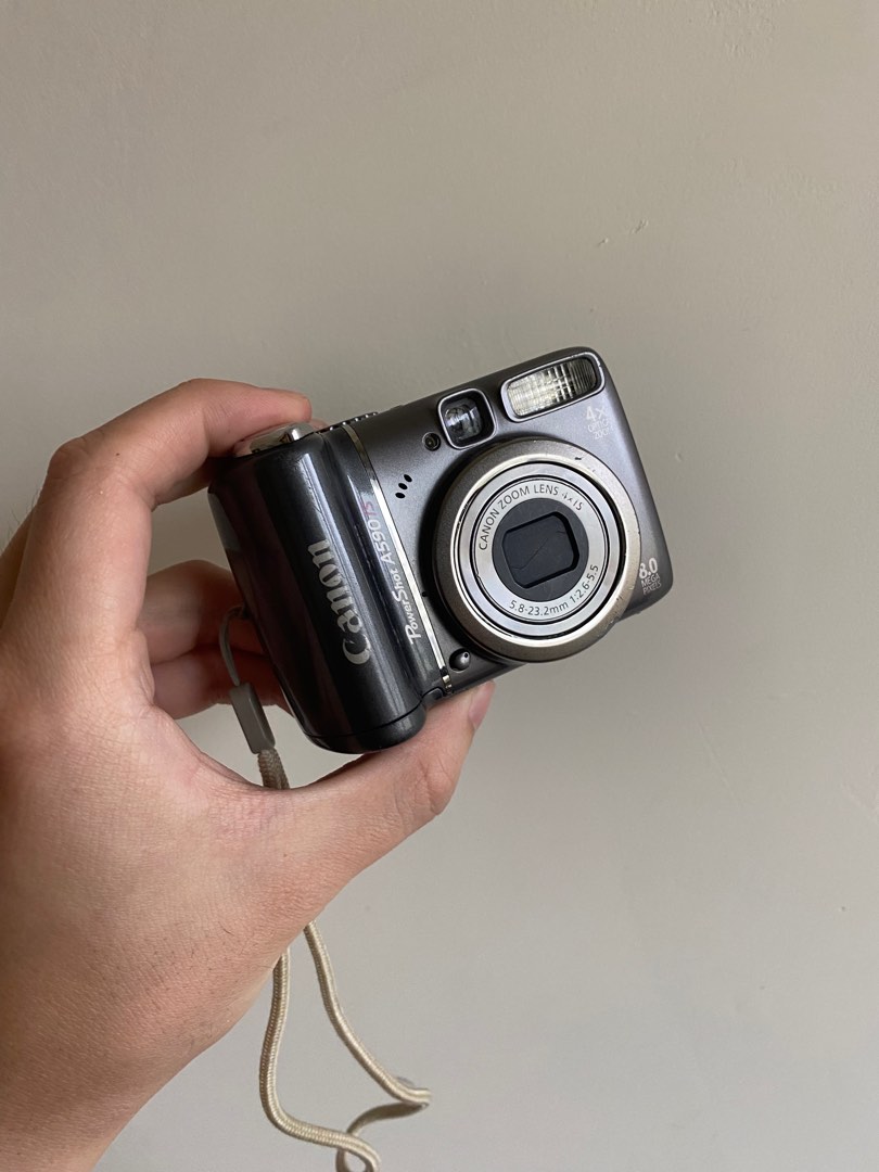 Canon PowerShot A590 IS 🇺🇸美國帶回/ 數位隨身相機, 相機攝影, 相機