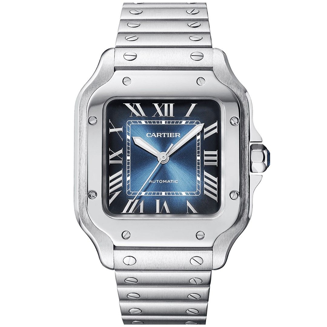 cartier santos medium mens