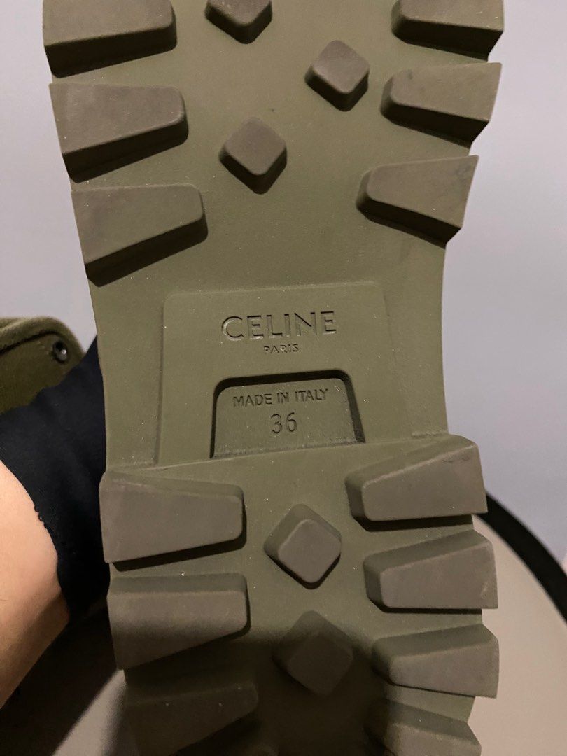 DISCOUNTED CELINE TRIOMPHE BOOTS Luxury Sneakers Footwear on