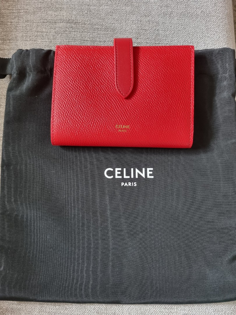 Celine SMALL DRAWSTRING BAG IN TRIOMPHE CANVAS AND CALFSKIN, Luxury, Bags &  Wallets on Carousell