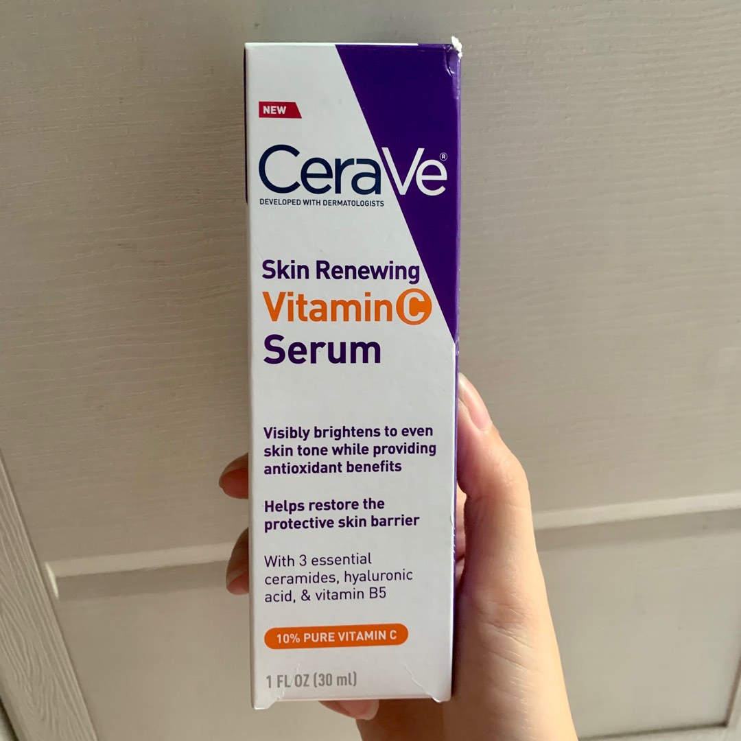 CeraVe Vitamin C Serum, Beauty & Personal Care, Face, Face Care on Carousell