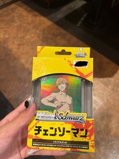 chainsaw man weiss schwarz
