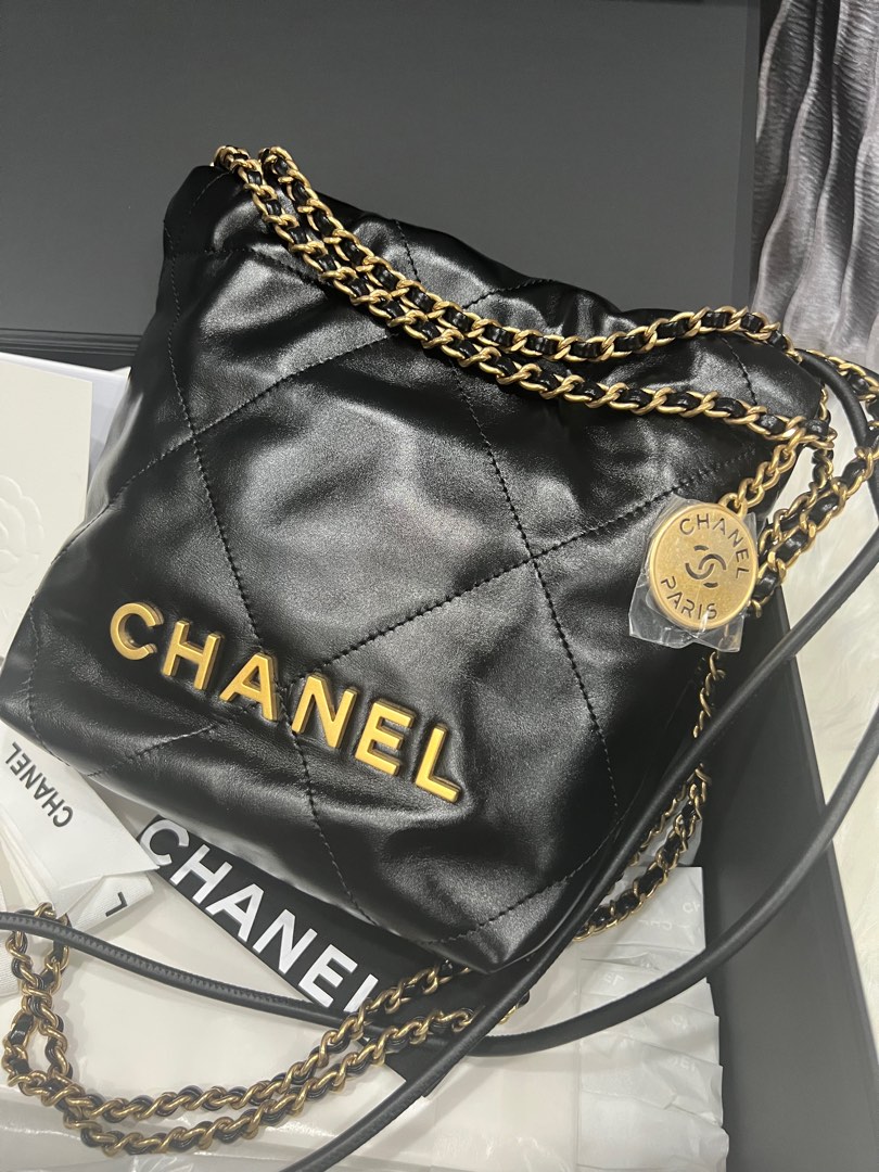 Chanel 22 Mini Bag, Luxury, Bags & Wallets on Carousell