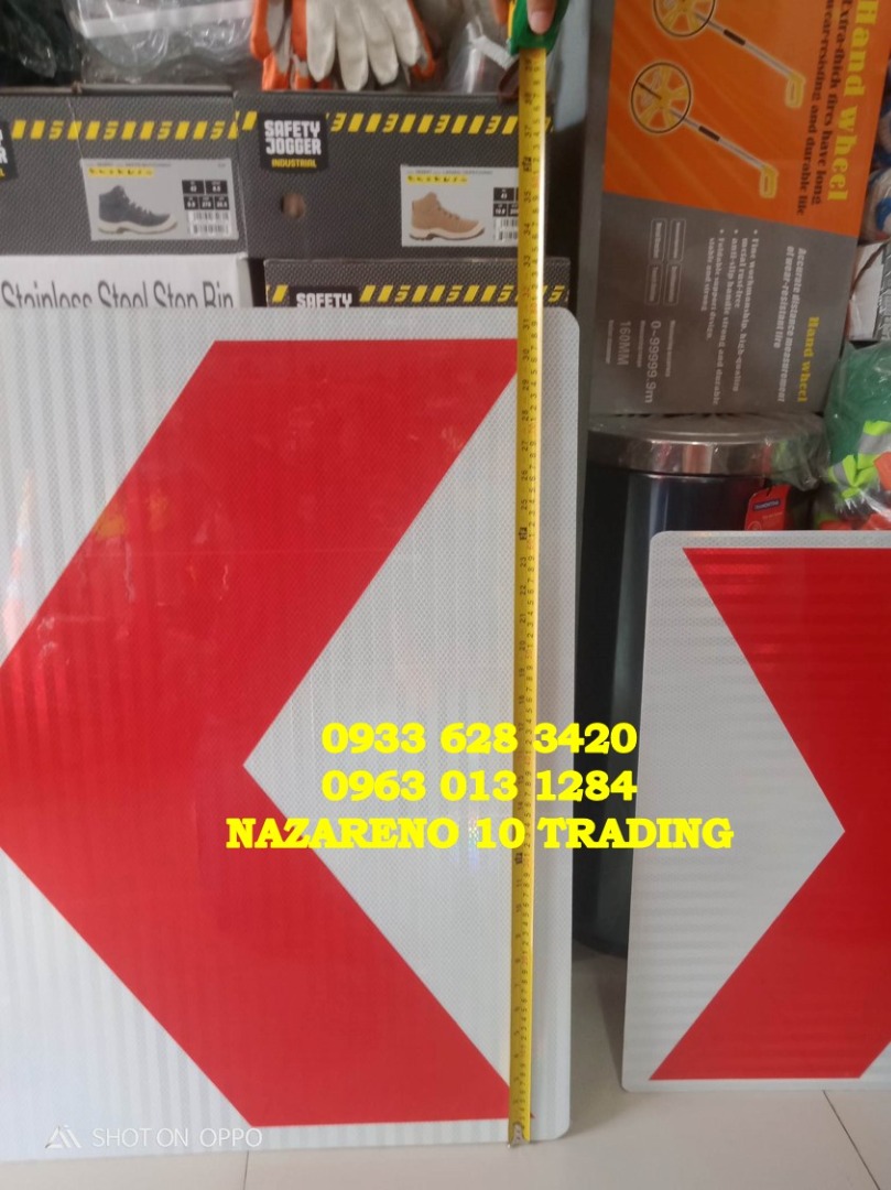Chevron Road signs on Carousell