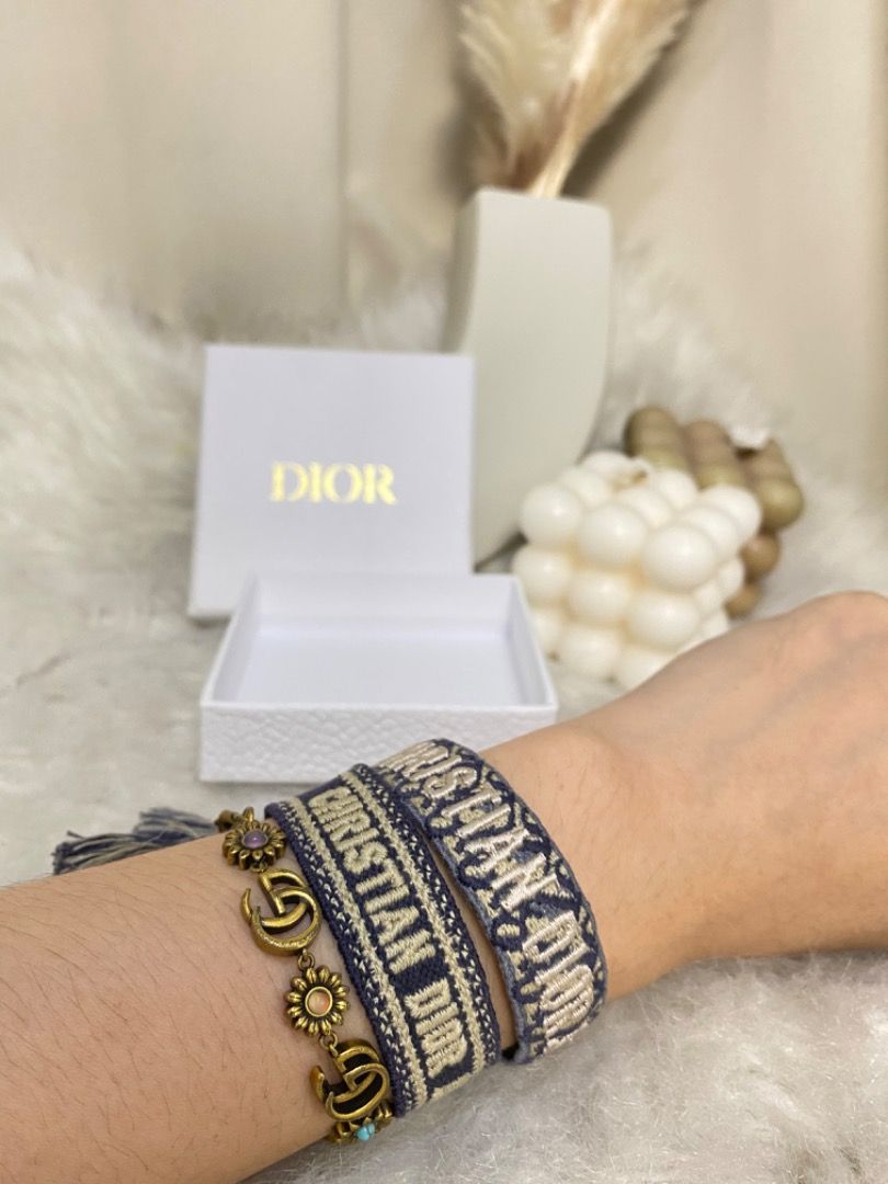 CHRISTIAN DIOR Friendship Bracelet, Luxury, Accessories on Carousell