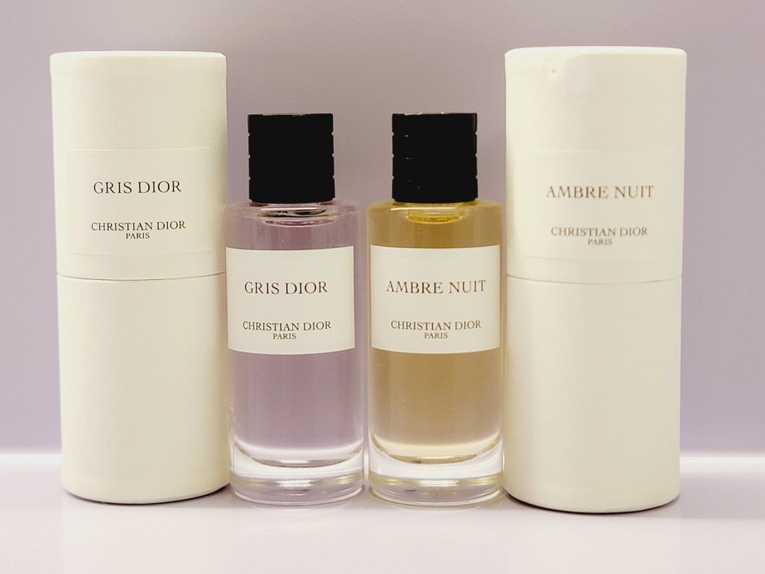 Christian Dior Paris Perfume Gris Dior & Amber Nuit 香水7.5ml