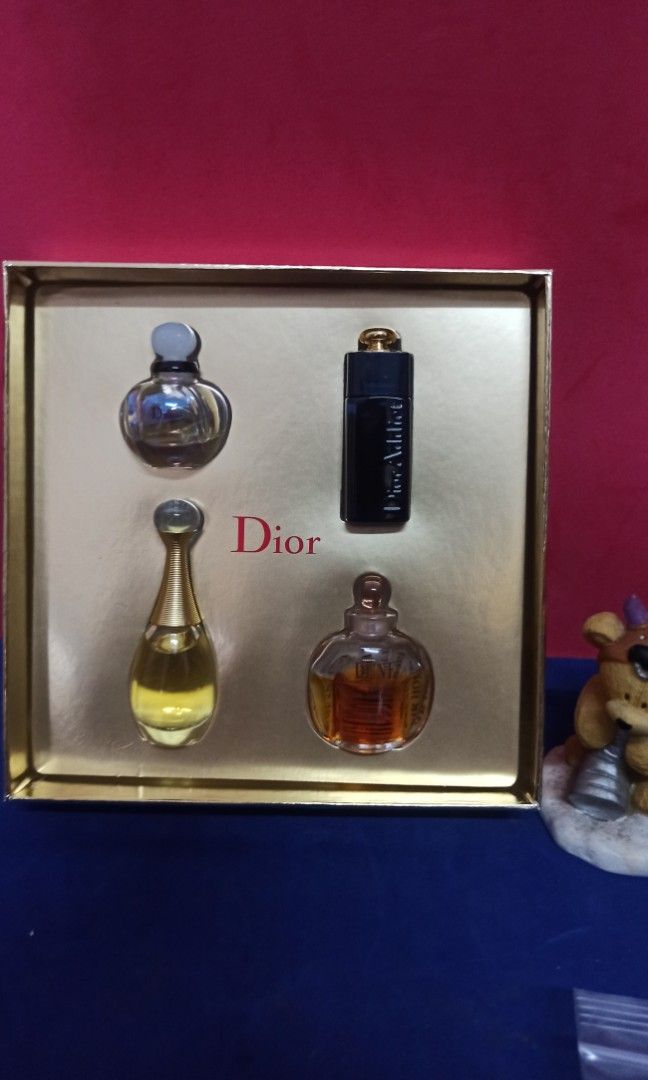 DIOR LITTLE LUXURIES Perfume Set Brand New But Missing The Poison