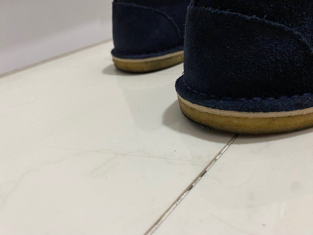 Clarks Baltimore Lace Suede Shoes