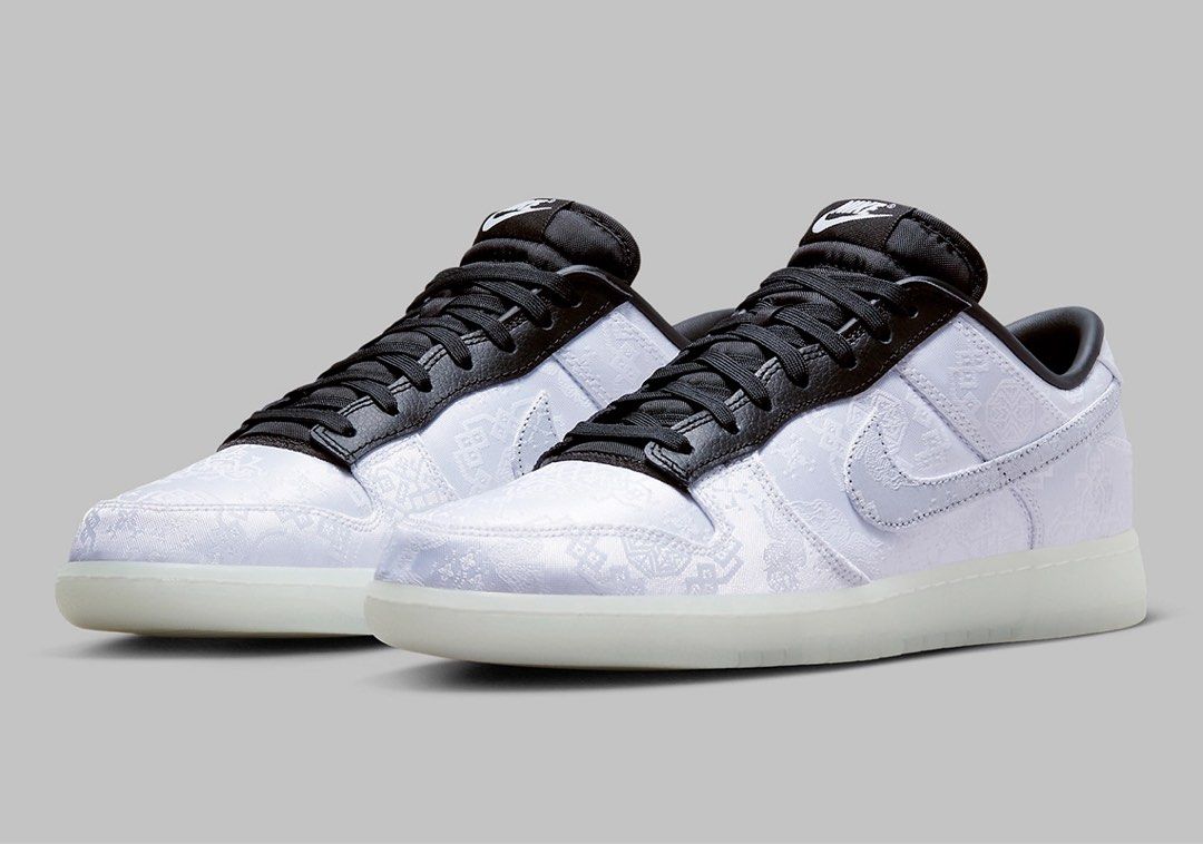 Clot x fragment Nike dunk low, 男裝, 鞋, 波鞋- Carousell