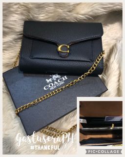 Coach Leather Sling Wallet