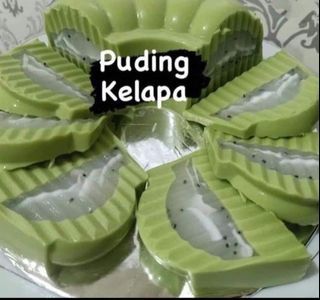 Coconut Pudding Puding Kelapa