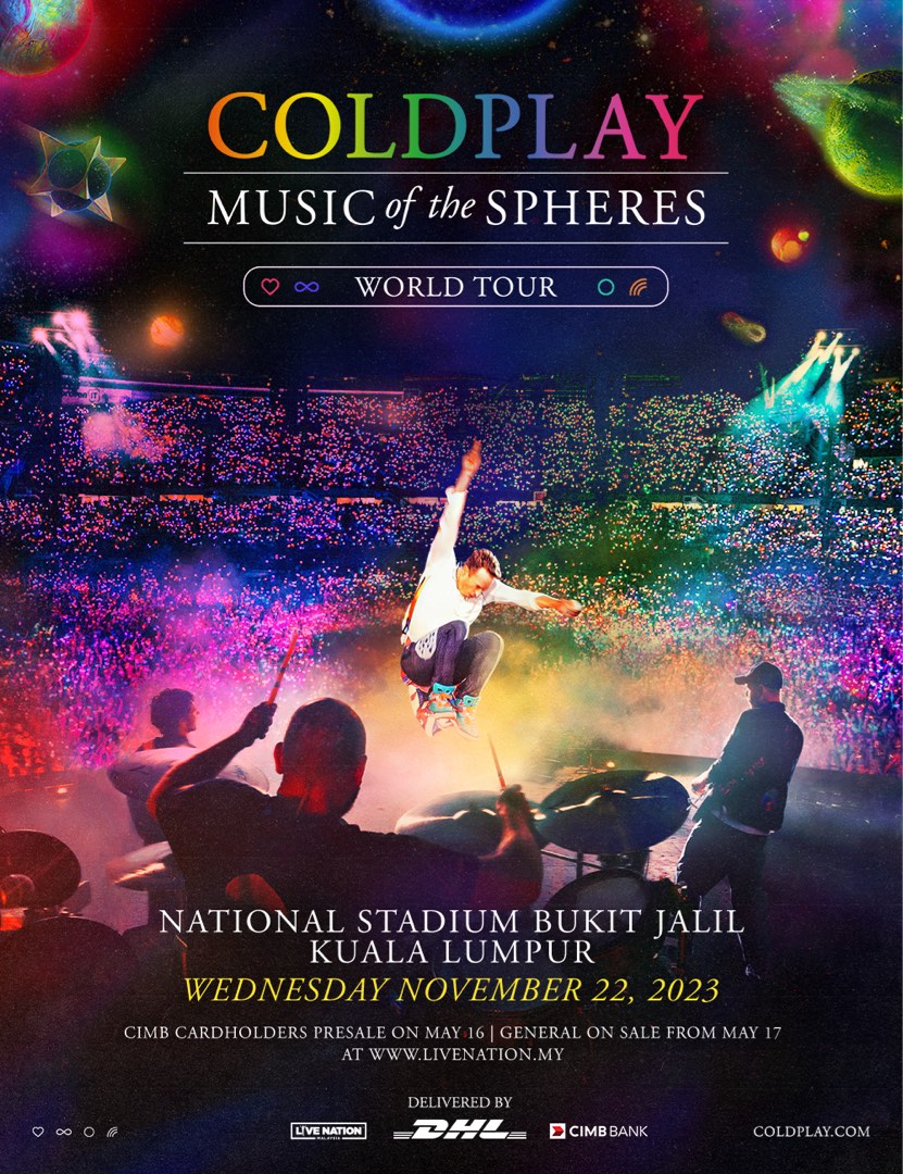 Coldplay 2023 !, Tickets & Vouchers, Event Tickets on Carousell