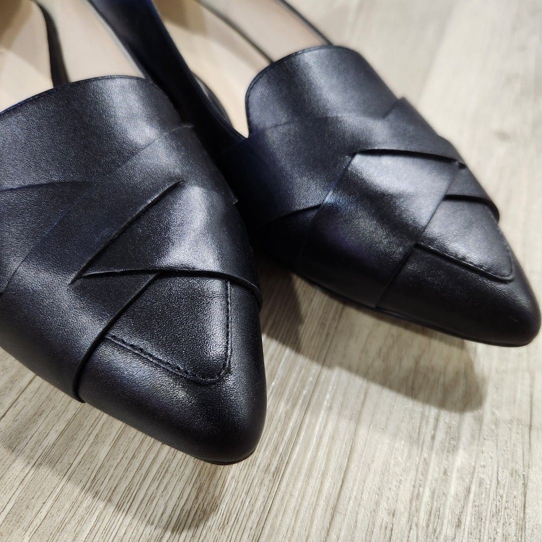 Cole haan camila leather skimmer flat online