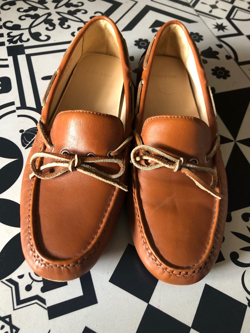 Cole Haan Womens Driving Moccasins D41808 Brown Size 8B Women s
