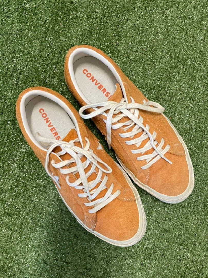 One star converse orange store