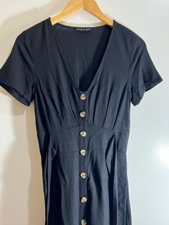 Cotton On button down midi dress. Not Zara
