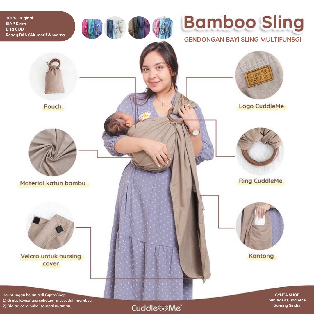 Cuddle me ring sling 2025
