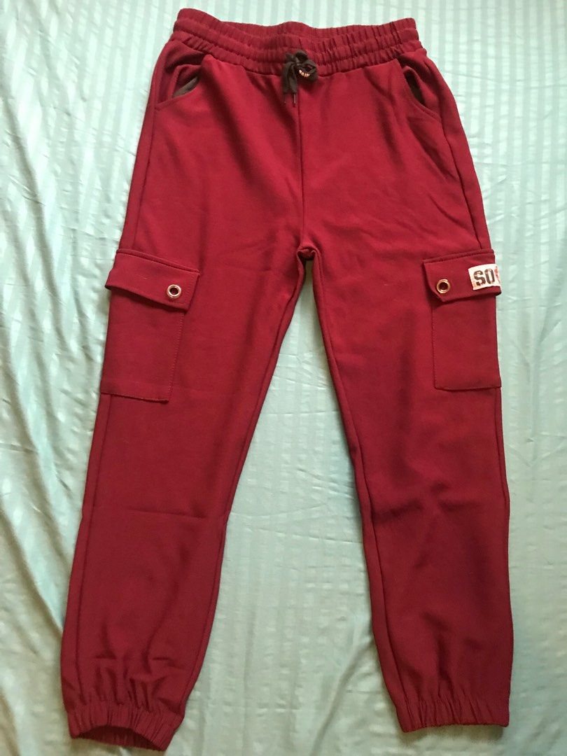 Cuffed cargos on Carousell