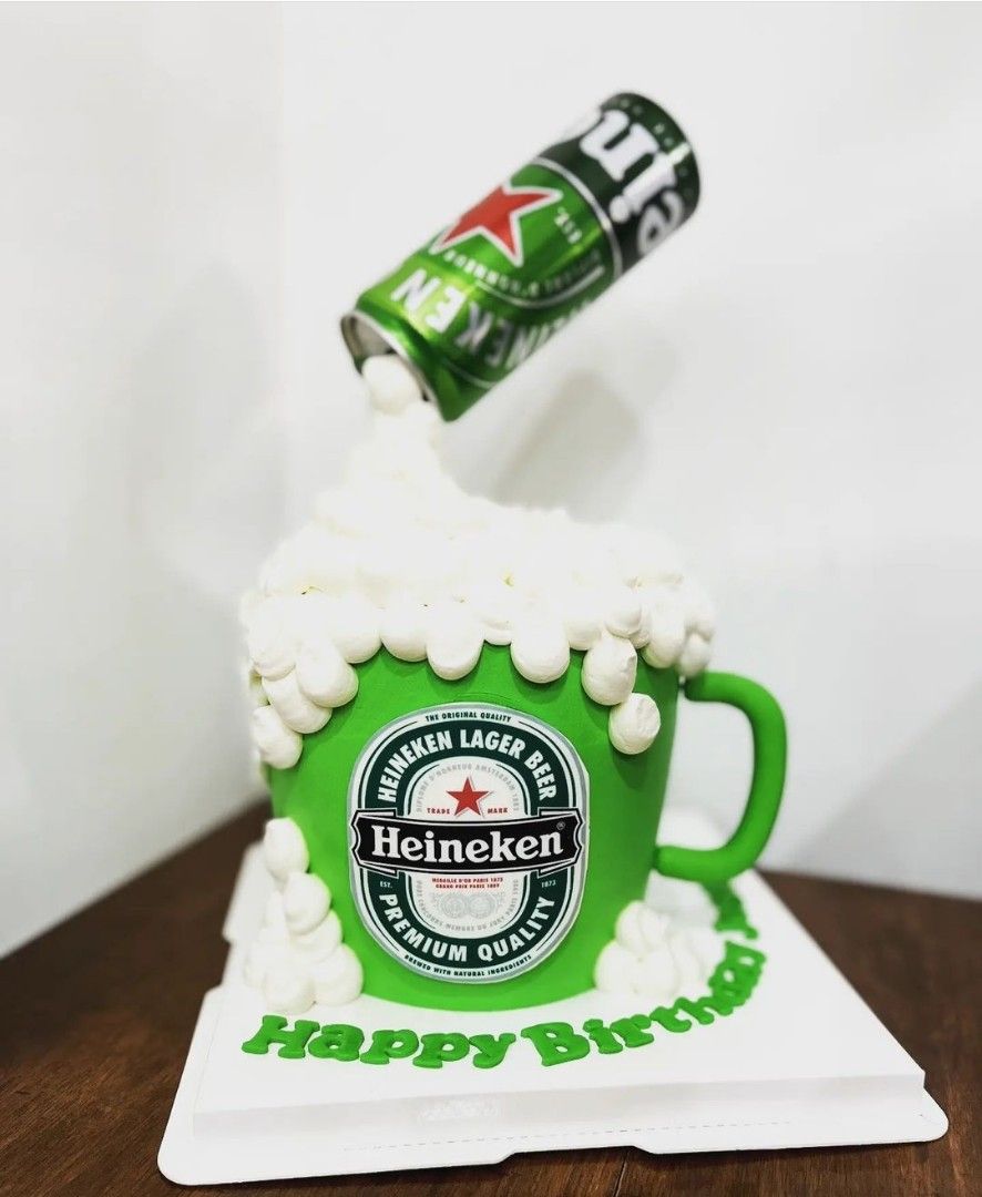 BEER CAN CAKE 