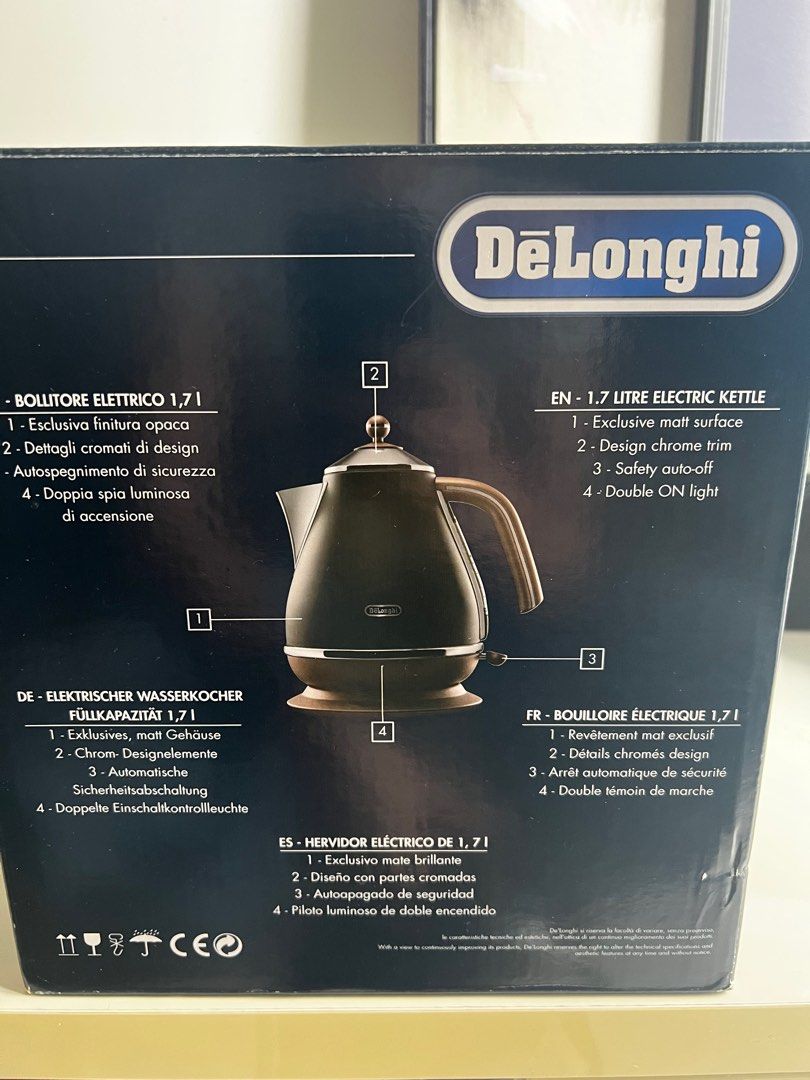 Delonghi kettle, TV & Home Appliances, Kitchen Appliances, Kettles