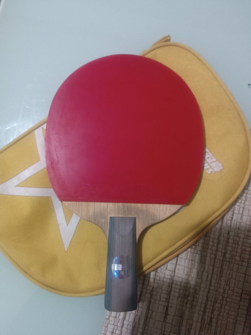 DHS Double Happiness Ping Pong Paddle 6006 Penhold Table Tennis Racket