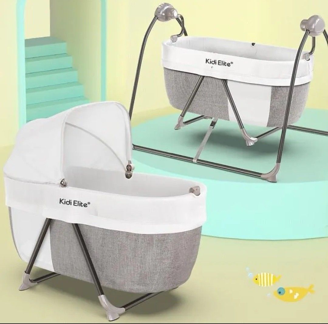 Electric baby cot, Babies & Kids, Baby Nursery & Kids Furniture, Cots