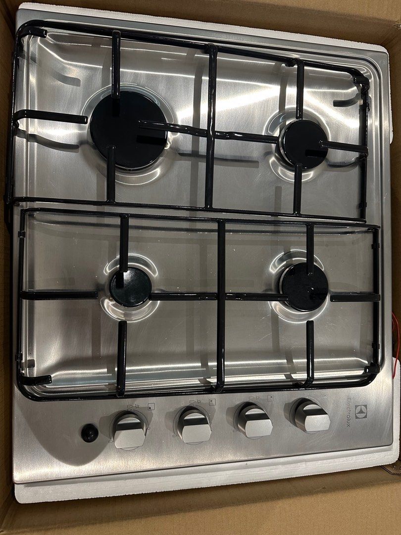 Electrolux GAS HOB EHG642SB (4 Burner), TV & Home Appliances, Kitchen
