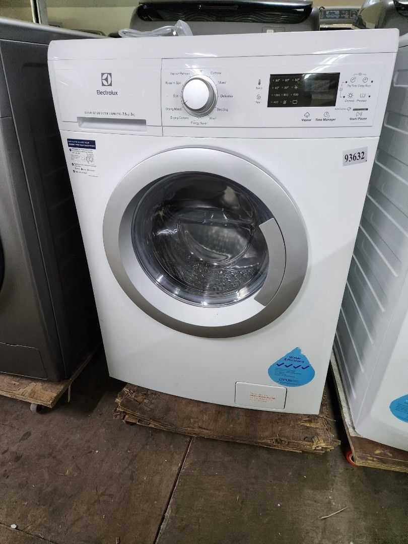 ELECTROLUX Washer & Dryer 7.5kg/5kg EWW12746, TV & Home Appliances