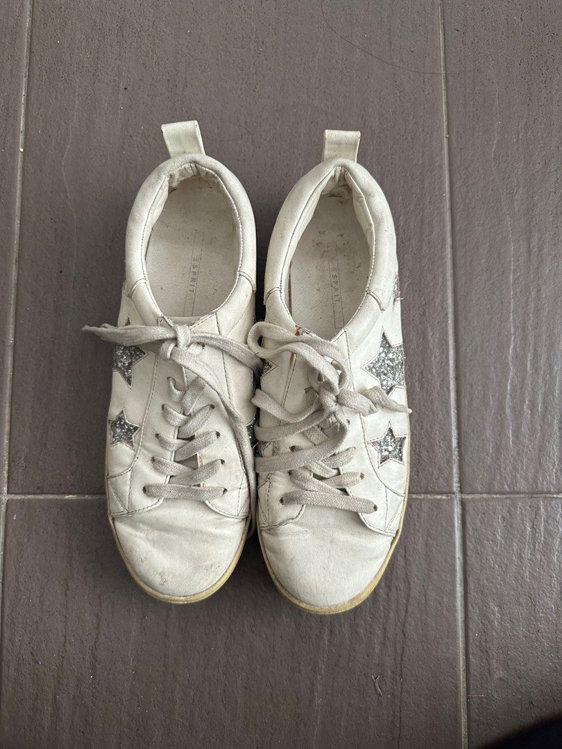 Esprit white sneakers top