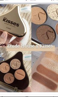 ETUDE x HERSHEY'S KISSES 玩轉色彩四色眼彩盤