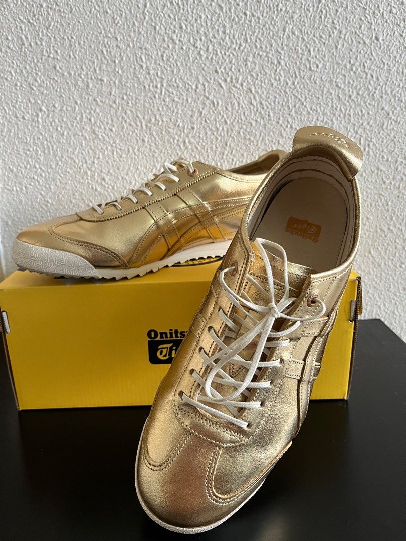 Onitsuka tiger 2025 mexico 66 gold