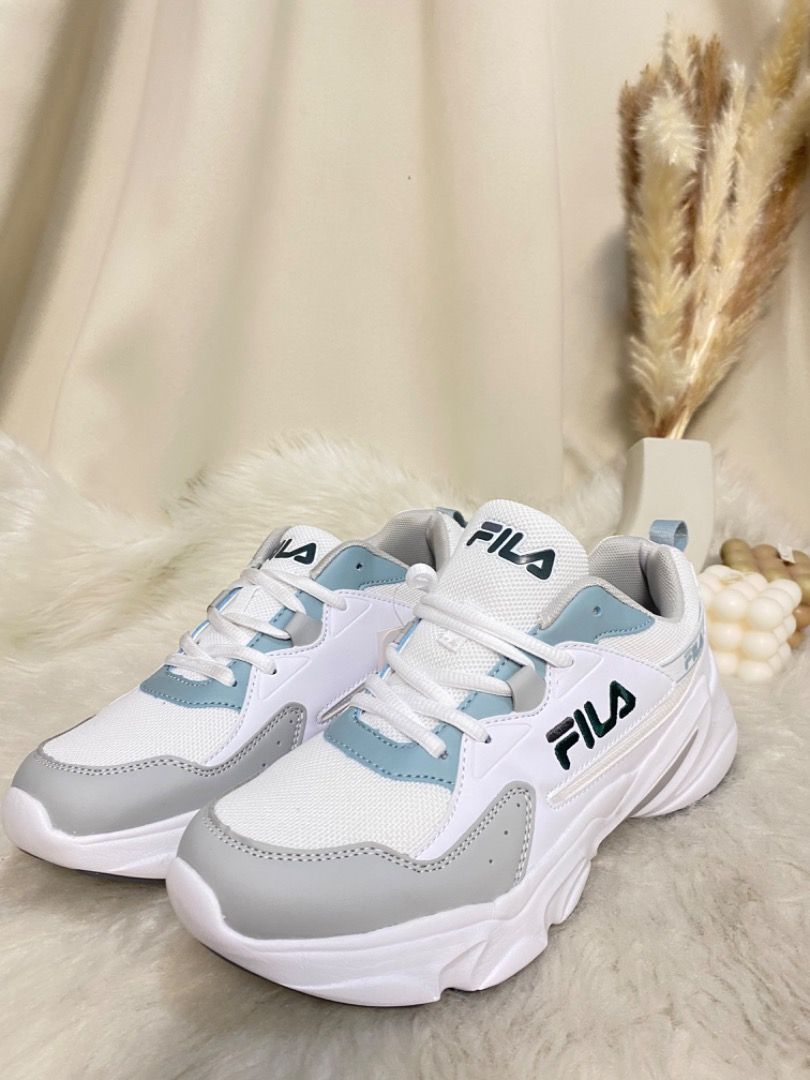 Fila Hidden Tape 6 White Grey Women Casual Lifestyle Chunky Dad Shoes  Sneakers, Women'S Fashion, Footwear, Sneakers On Carousell