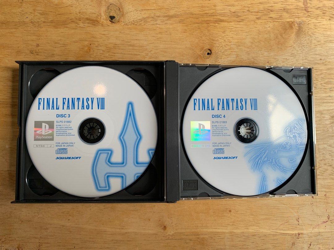 Jeu PlayStation 1 : Final Fantasy VIII (8) - Version Française - Complet Et En Bon état