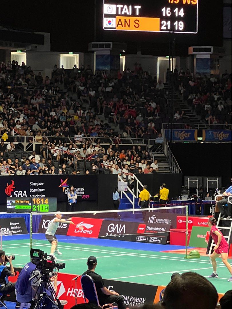 [Final] Singapore Badminton Open Premium, Tickets & Vouchers, Event