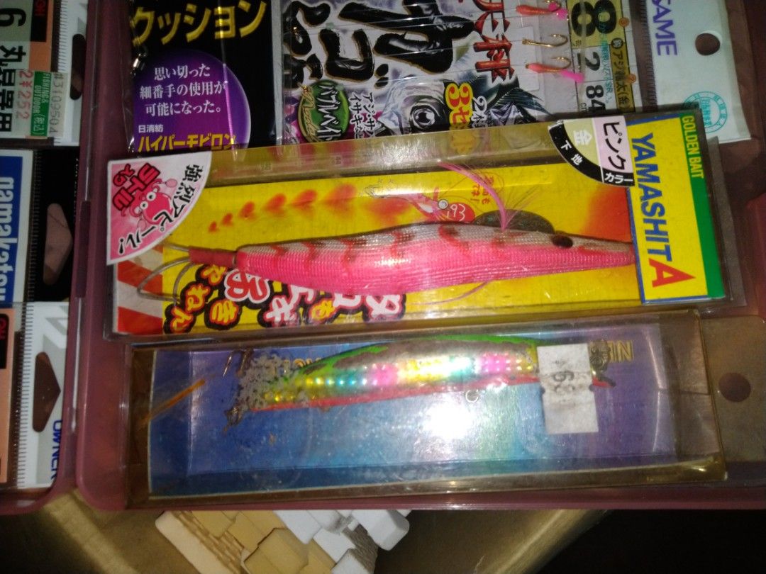 Fish Bait & Lure + Fishing Hooks (Owner, Gamakatsu, Sasame, Lumica & Yaibax  Brands) - Made In Japan, Sports Equipment, Fishing on Carousell