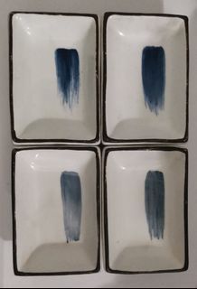 Footed Soy dishes 4 pcs.
