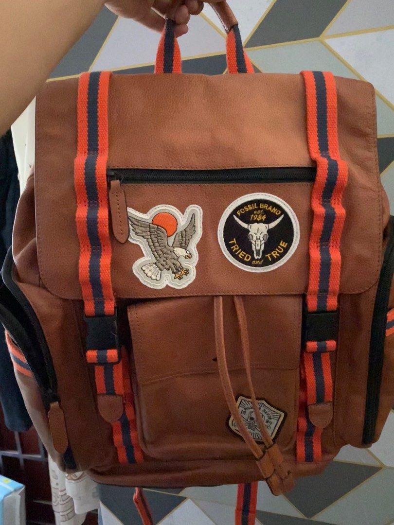 Fossil latitude rucksack sales