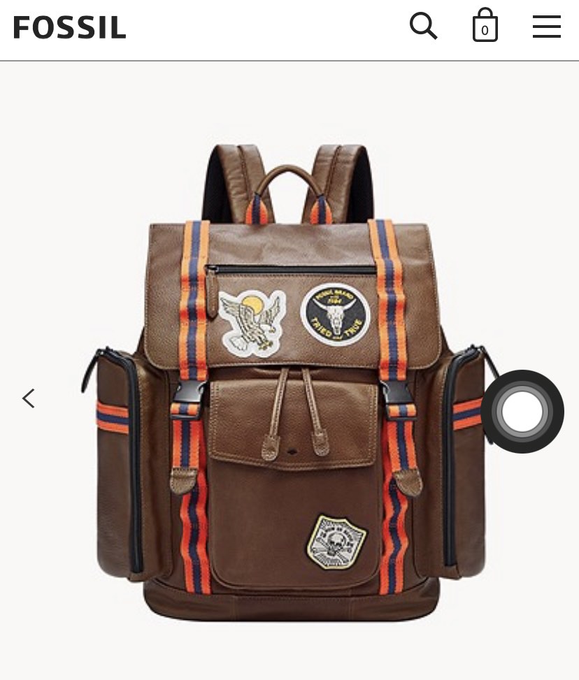 Fossil Latitude Rucksack Bag