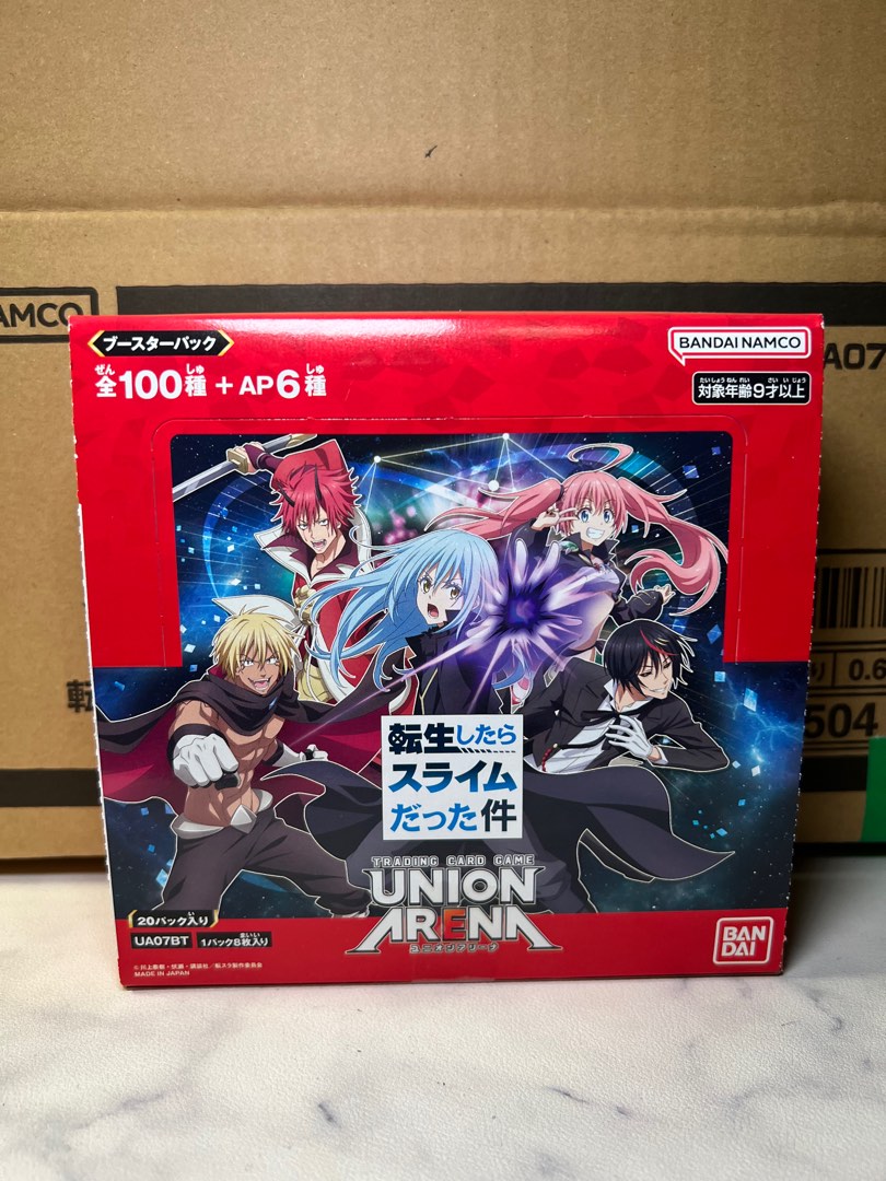 FREE delivery] Union Arena Reincarnated As A Slime TCG Booster box, Hobbies   Toys, Toys  Games on Carousell
