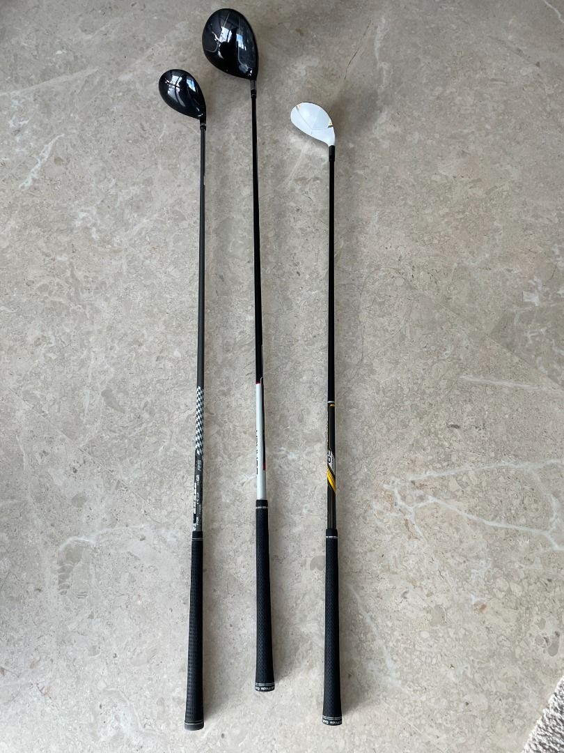 Full set of golf clubs with bag, Sports Equipment, Sports & Games, Golf