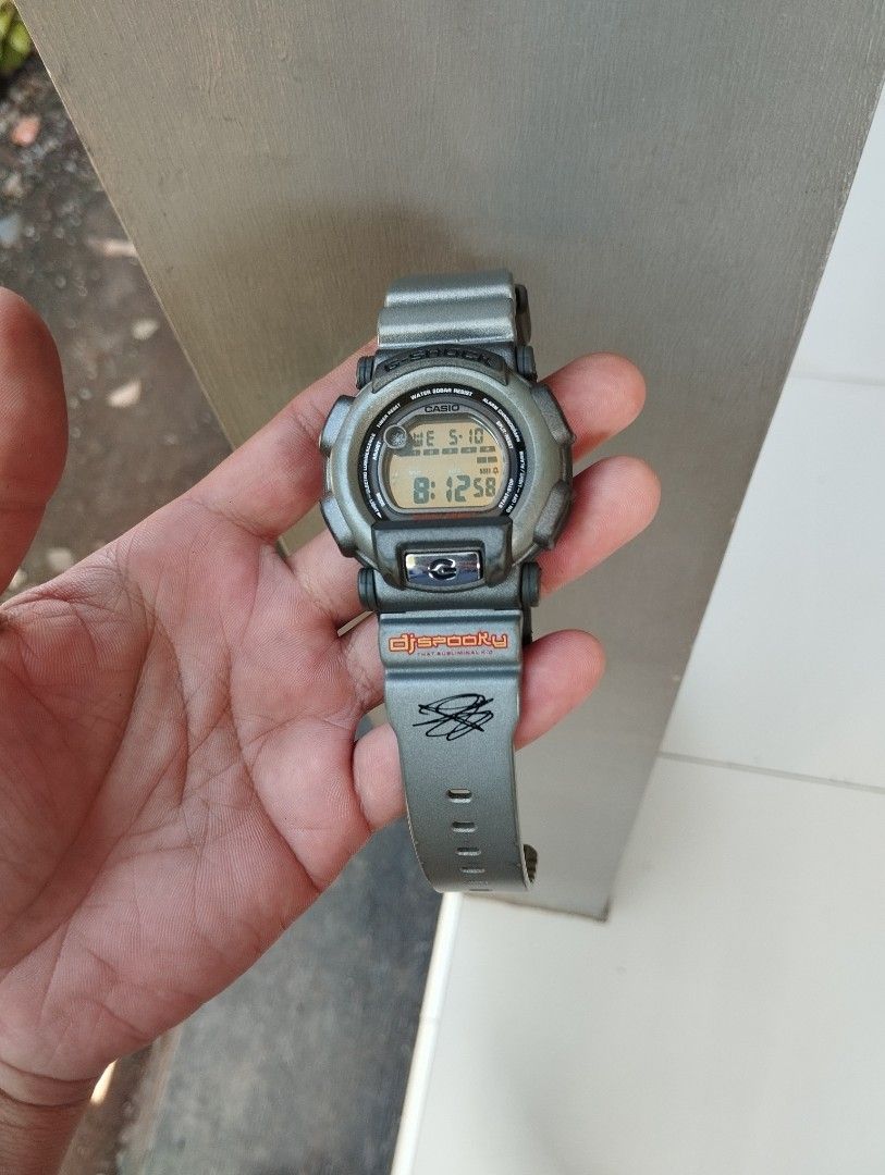 G shock dw 003 coleb x DJ spooky, Fesyen Pria, Jam Tangan di