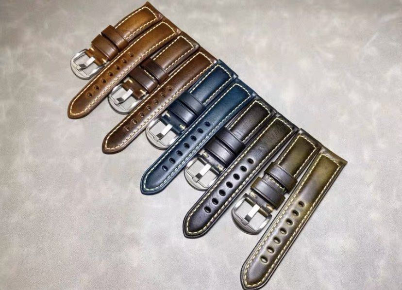 Quality leather sales watch straps