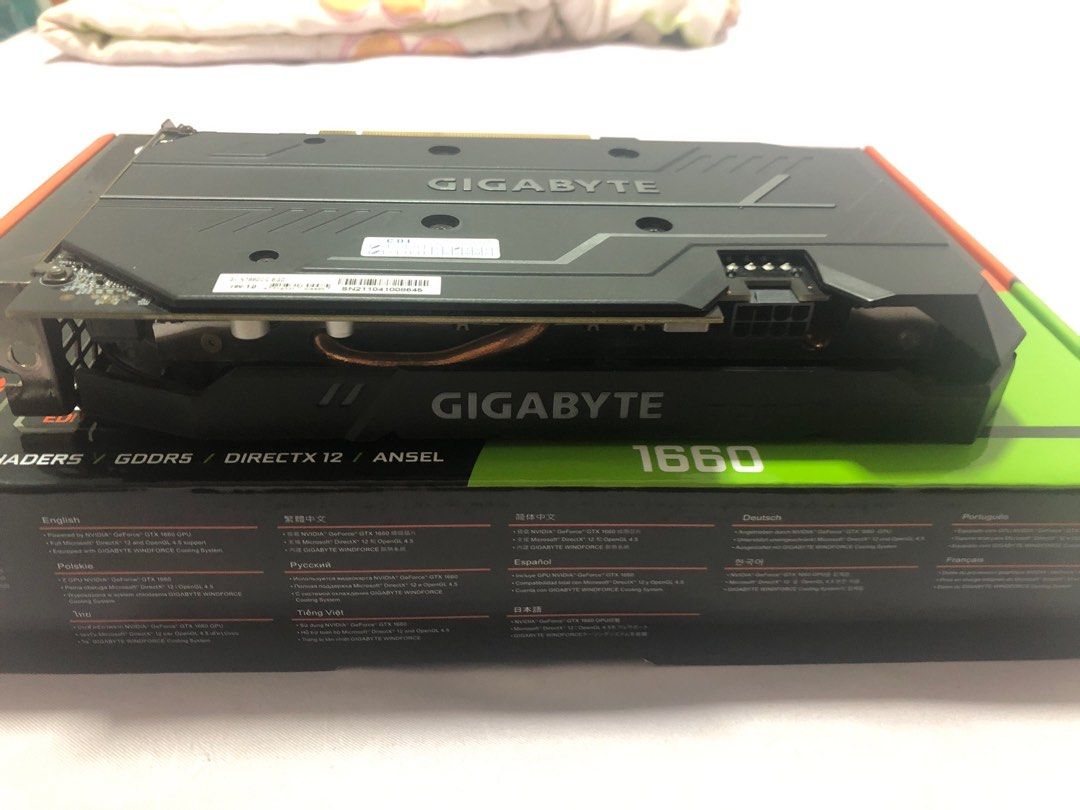Gigabyte gtx on sale 1660 oc 6gb